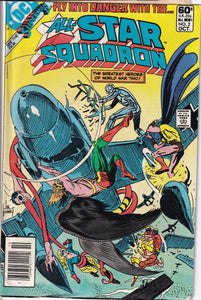 All Star Squadron (1981) 2, 4, 6, 51-52 Shazam 56 Liberty Belle Hawkman Johnny Quick Green Lantern Crisis on Infinite Earths