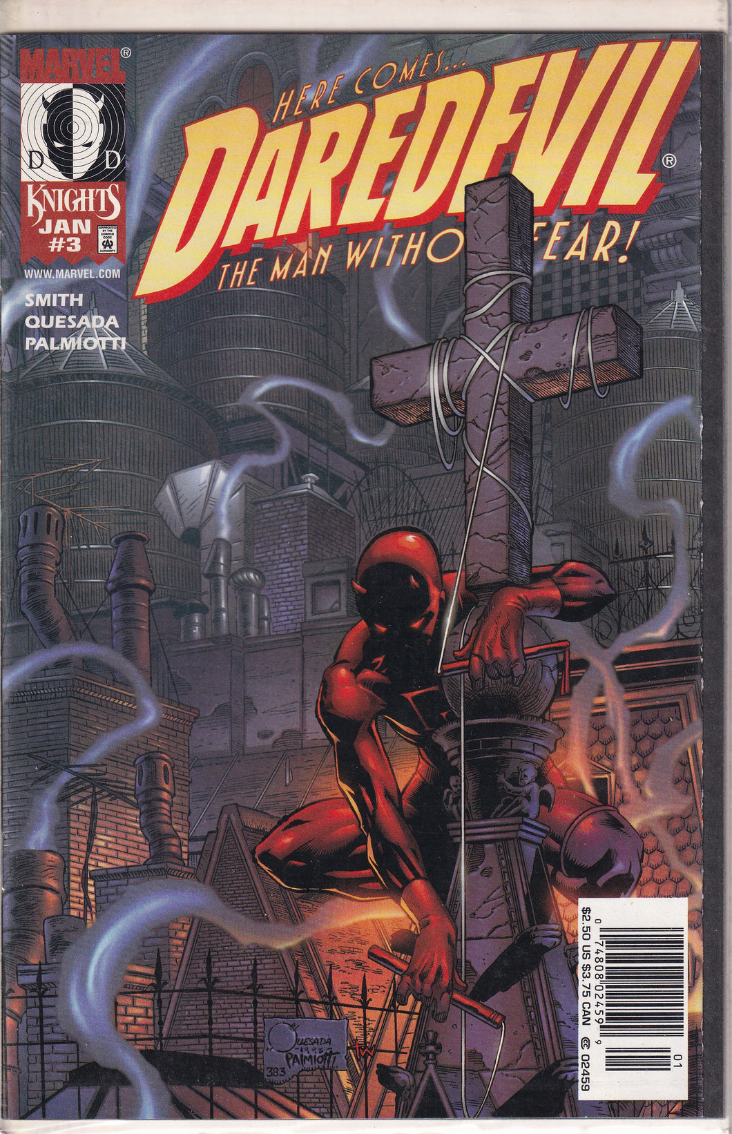 Daredevil (1998) 3, 6-7, 34, 40, 68, 101, 110, 111 1st Lady Bullseye, 119 Daredevil Shi (1997) 1 Newsstand Price Variant Lot