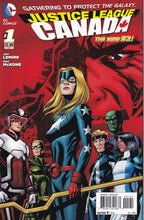 Load image into Gallery viewer, Justice League United (2014 DC) 0, 1 Canada Variant, 2, 2 Variant, 3, 9-10 Annual 1
