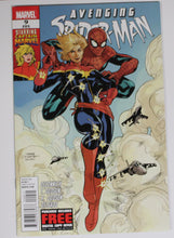 Load image into Gallery viewer, Avenging Spider-man 1-22 Annual 1 15.1 Complete Series 9 1st appearance Captain Marvel KEY Issue Comic
