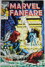 Load image into Gallery viewer, Marvel Fanfare 10, 11, 12 Black Widow 1st appearance of Iron Maiden KEY Issue Comic
