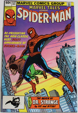 Load image into Gallery viewer, Marvel Tales (1964 1st Series) 137 Nabisco Variant Giveaway with Black Costume Spider-man UPC Amazing Fantasy 15 reprint &amp; Strange Tales 115 Origin of Doctor Strange
