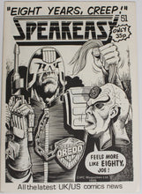 Load image into Gallery viewer, Speakeasy (1979) fanzine 51 Judge Dredd Miracleman Marvelman V for Vendetta Maxwell the Magic Cat HTF Alan Moore
