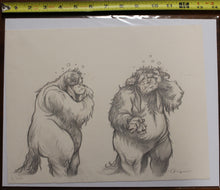 Load image into Gallery viewer, Jim Henson&#39;s Labyrinth Tales Original Art Cory Godbey Ludo FRIEND
