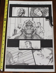 Uncanny X-men 430 page 7 Philip Tan Original Art Page classic XORN Magneto