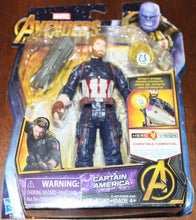 Load image into Gallery viewer, Avengers Infinity War figure lot Thor Black Widow Spider-Man Captain America Drax War Machine Doctor Strange Hero Vision
