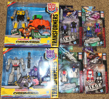 Load image into Gallery viewer, Transformers lot of 8 MISB 13 total figures
