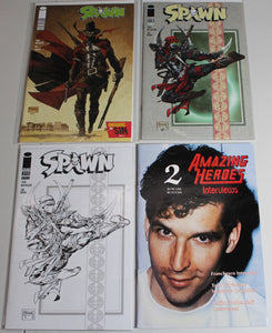 Spawn (1992) lot of 79 issues 7-310 225, 300, 309 Amazing Heroes Interviews (1993) 2