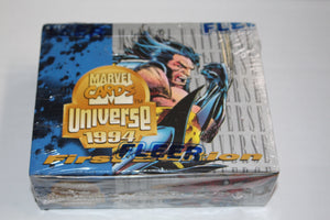 1994 Fleer Marvel Universe Walmart Trading Card 20 pack Sealed Box 1st Ed