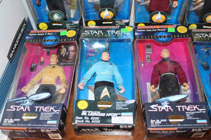 Star Trek lot of 17 9" Doll set Kirk Picard Data Sisko and many more