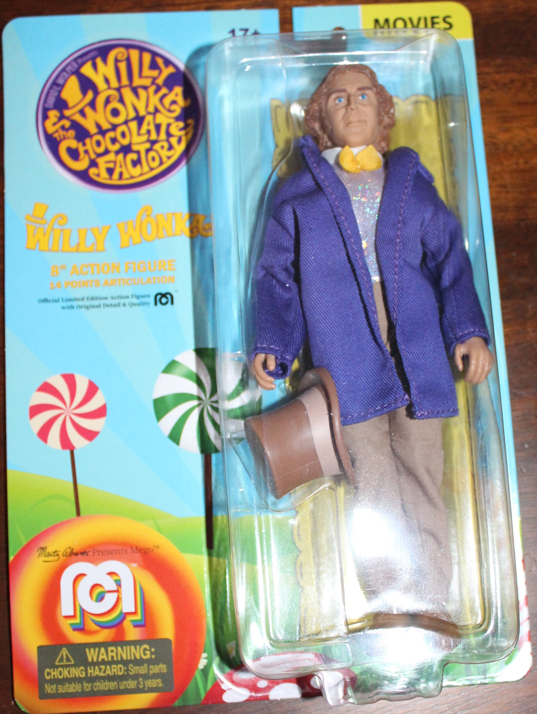 Willy Wonka Mego figure MOC