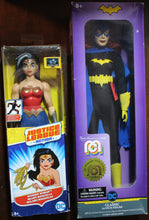 Load image into Gallery viewer, 14 inch Mego Batgirl &amp; 12 inch Mattel Justice League Action Wonder Woman
