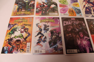 Contest of Champions (2015) 1 1st app White Fox, 2-7, 8 Rahzzah Variant, 9-10 VF/NM