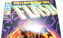 Load image into Gallery viewer, Flash (1987 2nd Series) 92 FN Newsstand 1st app Impulse KEY Issue
