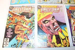 Fury of Firestorm (1982 2nd Series) 1, 4, 7-8, 11-12, 18, 35, 41, 61 Variant, 64, 70-72, 74, 95, 100