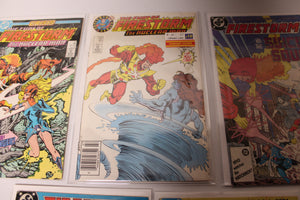 Fury of Firestorm (1982 2nd Series) 1, 4, 7-8, 11-12, 18, 35, 41, 61 Variant, 64, 70-72, 74, 95, 100