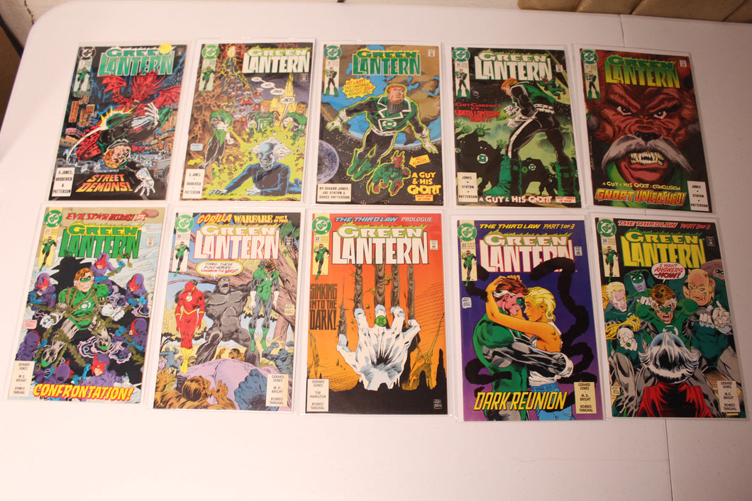 Green Lantern (1990 3rd Series DC) 2, 4, 7, 9, 11-12, 18-19, 23, 27, 30, 32-36, 39, 49-50, 99, 145, 149, 160, 162