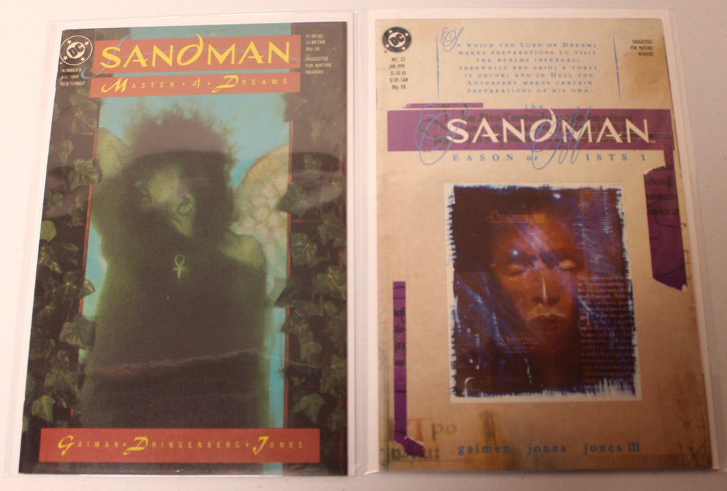 Sandman (1989 2nd Series) 8 1st appearance Death, 22 1st Daniel & Mazikeen KEY Issue