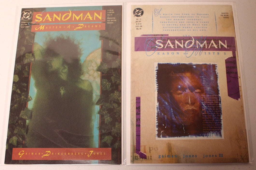 Sandman (1989 2nd Series) 8 1st appearance Death, 22 1st Daniel & Mazikeen KEY Issue