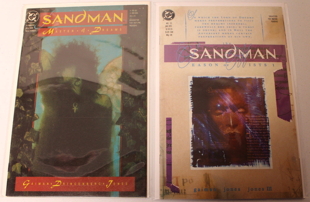 Sandman (1989 2nd Series) 8 1st appearance Death, 22 1st Daniel & Mazikeen KEY Issue