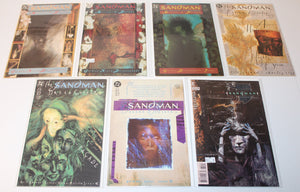 Sandman (1989 2nd Series) 1 1st app Dream, 4, 1st Lucifer, 5, 8 1st Death, 19 error, 22 1st Daniel & Mazikeen KEY Issue