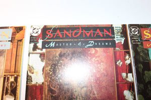 Sandman (1989 2nd Series) 1 1st app Dream, 4, 1st Lucifer, 5, 8 1st Death, 19 error, 22 1st Daniel & Mazikeen KEY Issue