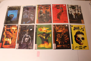 Sandman (1989 2nd Series) 1 1st app Dream, 2-4, 1st Lucifer, 5-8 1st Death, 9-10, 12-19 error, 20-22 1st Mazikeen, 23-26, 28, 30-38, 41, 43, 45, 50-51, 54, 57-58,60, 69-70, 72-75 & More!