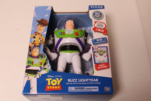 Buzz Lightyear Deluxe Space Ranger talking Toy Story MIB