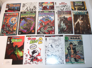 Spawn (1992) lot of 79 issues 7-310 225, 300, 309 Amazing Heroes Interviews (1993) 2