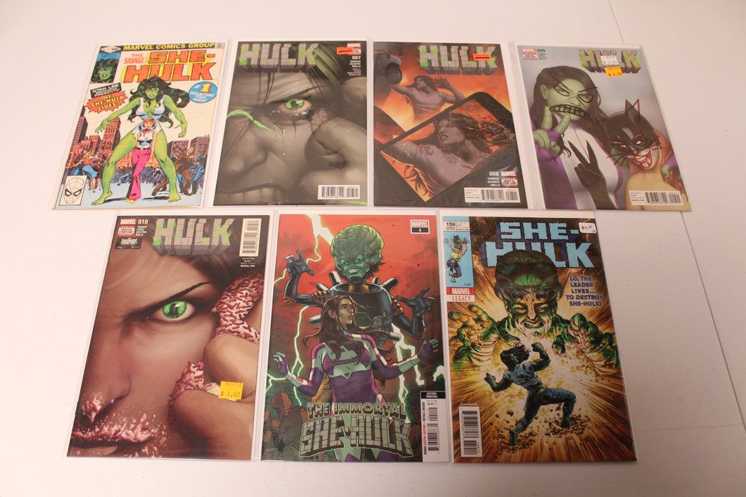 Savage She-Hulk (1980) 1 1st App KEY Issue Hulk (2017) 7-10 Immortal (2020) 1 (2017) 159