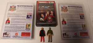 The Greatest American Hero Mego & Both FXShow Ralph Hinkley & Alter Ego Variant Figures signed by William Katt