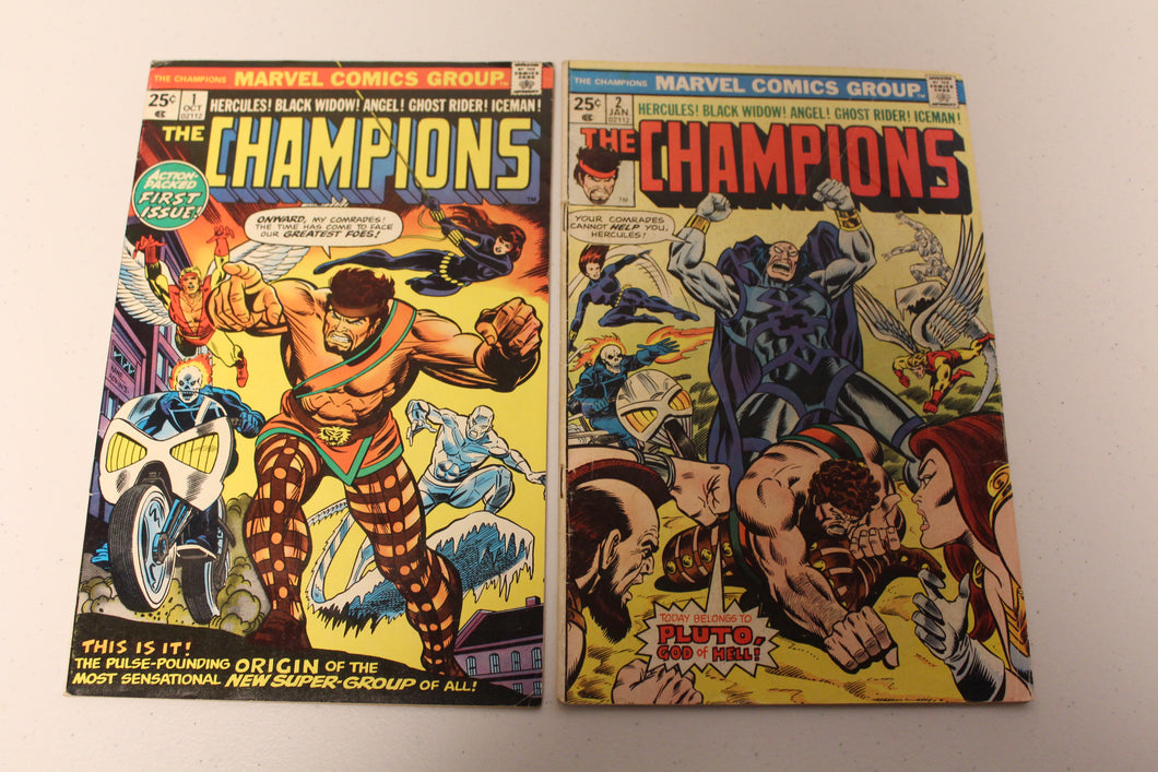 Champions (1975-1978 Marvel 1st Series) 1-15 1st appearance KEY Issue Complete Series Full Run