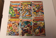 Load image into Gallery viewer, Champions (1975-1978 Marvel 1st Series) 1-15 1st appearance KEY Issue Complete Series Full Run
