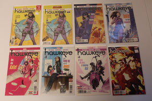 Hawkeye lot of 25 (1994) 1 (2012) 5, 13-14, 20-22 (2015) 1 (2016) 1-6, 9-13, 15 (2021) 1