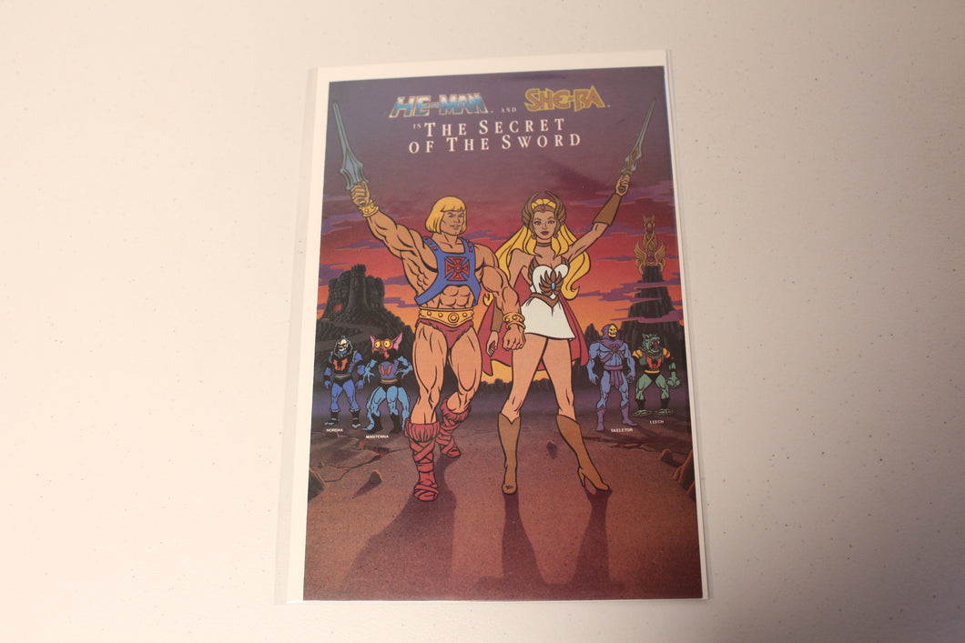 He-Man and She-Ra Secret of the Sword (1985 Mattel) 1 promo 1st app She-Ra