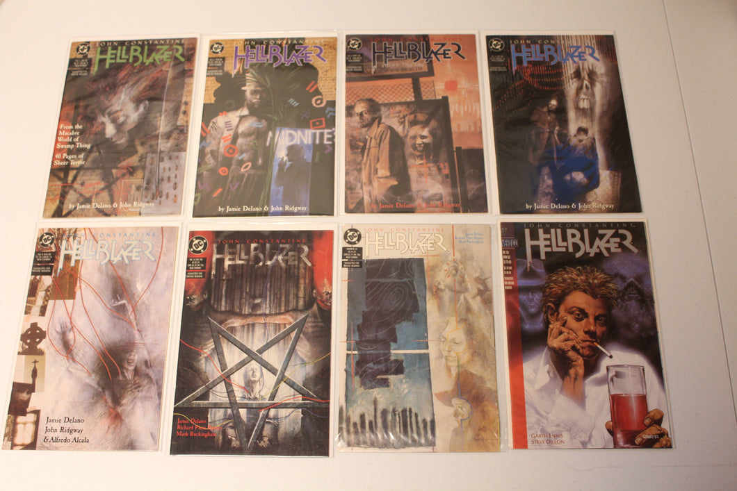 John Constantine Hellblazer lot of 24 (1998) 1-3, 7-8+ Constantine (2013) 13, 23  Future's End (2014) 1 (2015) 5 (2016) 9