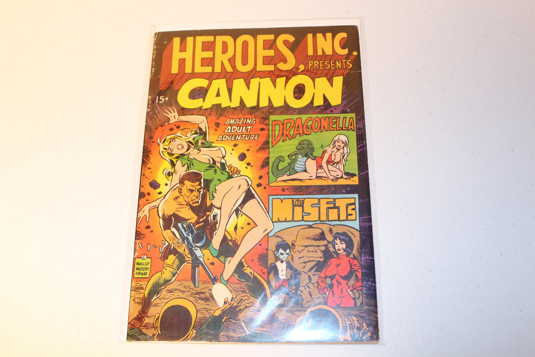 Heroes Inc. Presents Cannon (1969) 1 Wally Wood Steve Ditko