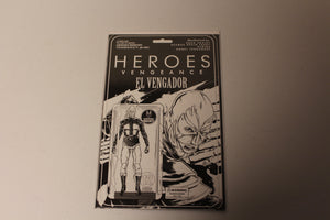 Heroes Vengeance (2015 Titan) 1 Action Figure B&W Variant