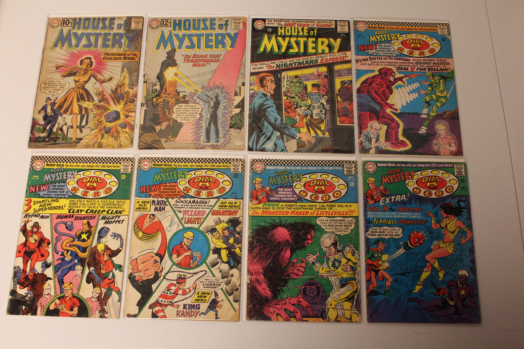 House of Mystery (1951-1983 1st Series) 115, 121, 155, 158-160, 162, 169, 171, 189, 223, 228, 237, 242, 266, 311