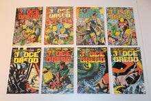 Load image into Gallery viewer, Judge Dredd (1983) 1 1st US app, 2-25, 30, 35 Judge Child Quest (1984) 1-5 Crime File (1985) 2-6 Early Cases (1986) 1-6 FCBD
