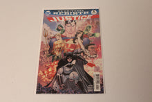 Load image into Gallery viewer, Justice League (2016) 1 Rebirth (2016) 1 Variant 1 promo
