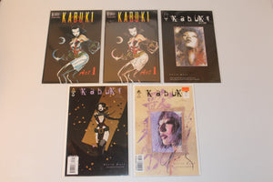 Kabuki Fear the Reaper (1994) 1, 1 Variant 1st app (1997) 9, Alchemy (2004) 3, 6 Variant