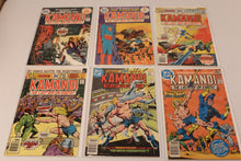 Load image into Gallery viewer, Kamandi (1972 DC) 12, 14-18, 20-21, 24, 29, 41, 43, 50, 59 Final Issue Jack Kirby
