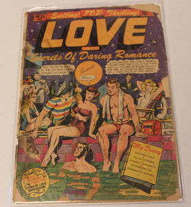 Top Love Stories (1951) 5 Reader LB Cole RARE