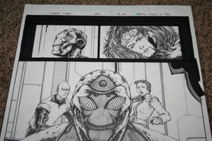 Uncanny X-men 430 page 7 Philip Tan Original Art Page classic XORN Magneto