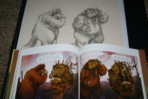 Jim Henson's Labyrinth Tales Original Art Cory Godbey Ludo FRIEND