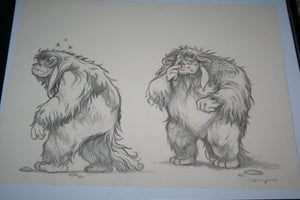 Jim Henson's Labyrinth Tales Original Art Cory Godbey Ludo FRIEND